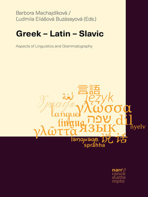 cover image of Greek – Latin – Slavic